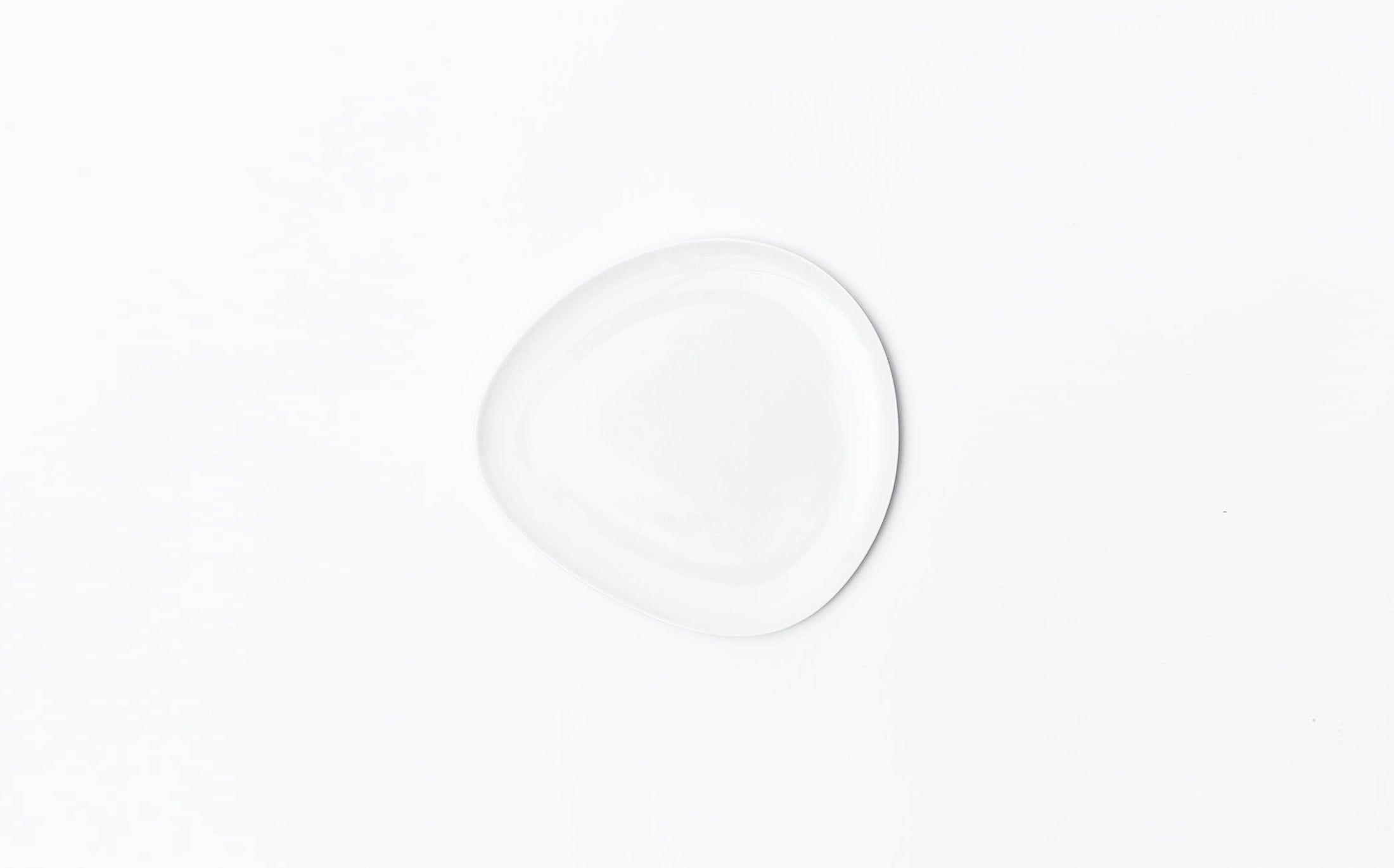 Vent Blanc - Porcelain White - Plate Small