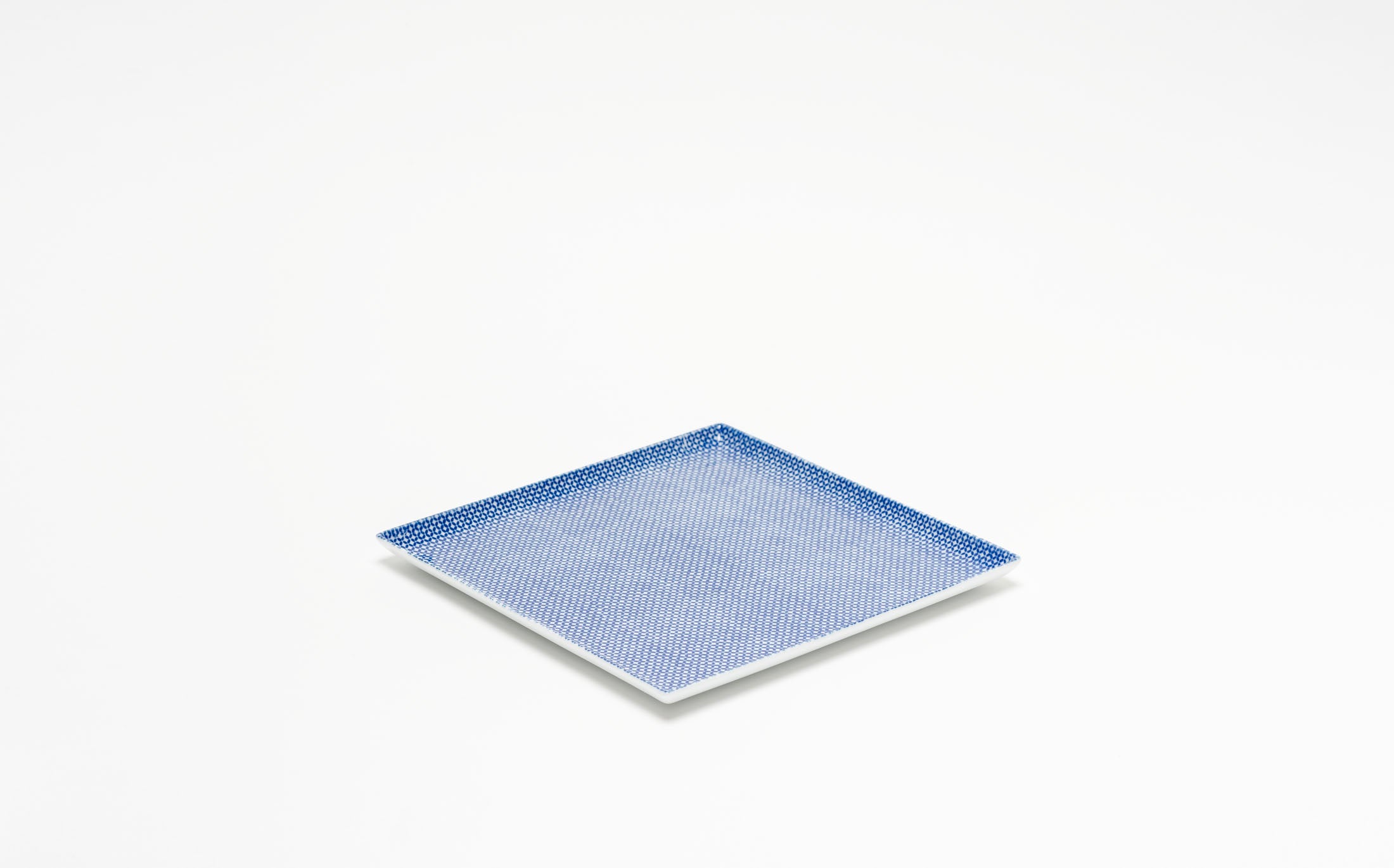 Yamabuki - Porcelain Gokushippo Blue - Square Plate