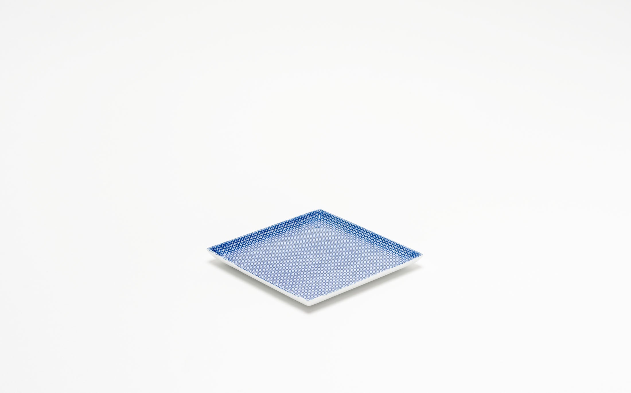 Yamabuki - Porcelain Gokushippo Blue - Square Plate