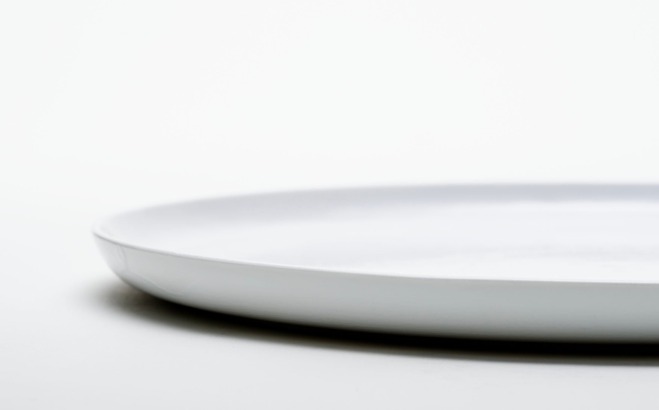 Yamabuki - Porcelain White - Round Plate