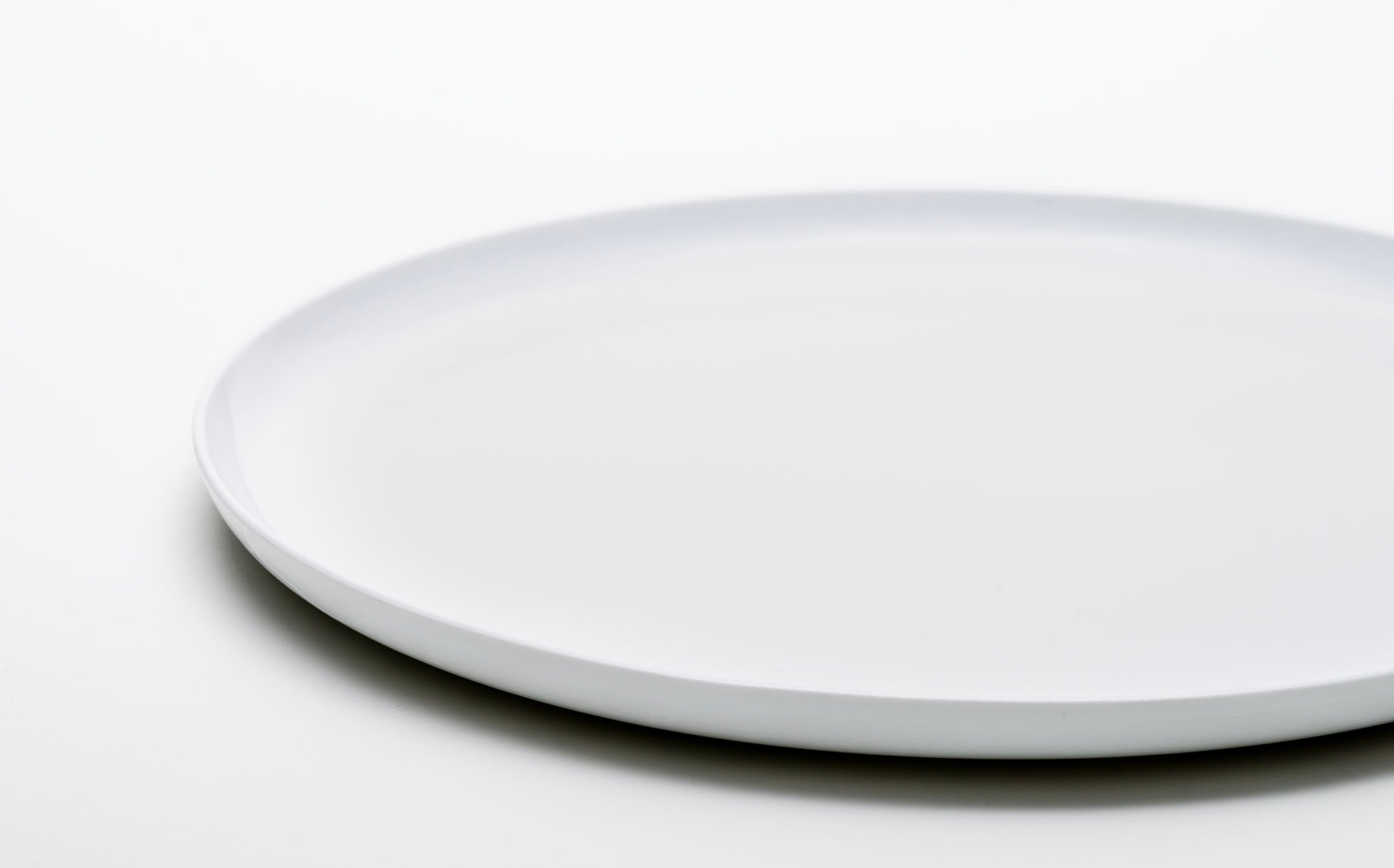 Yamabuki - Porcelain White - Round Plate