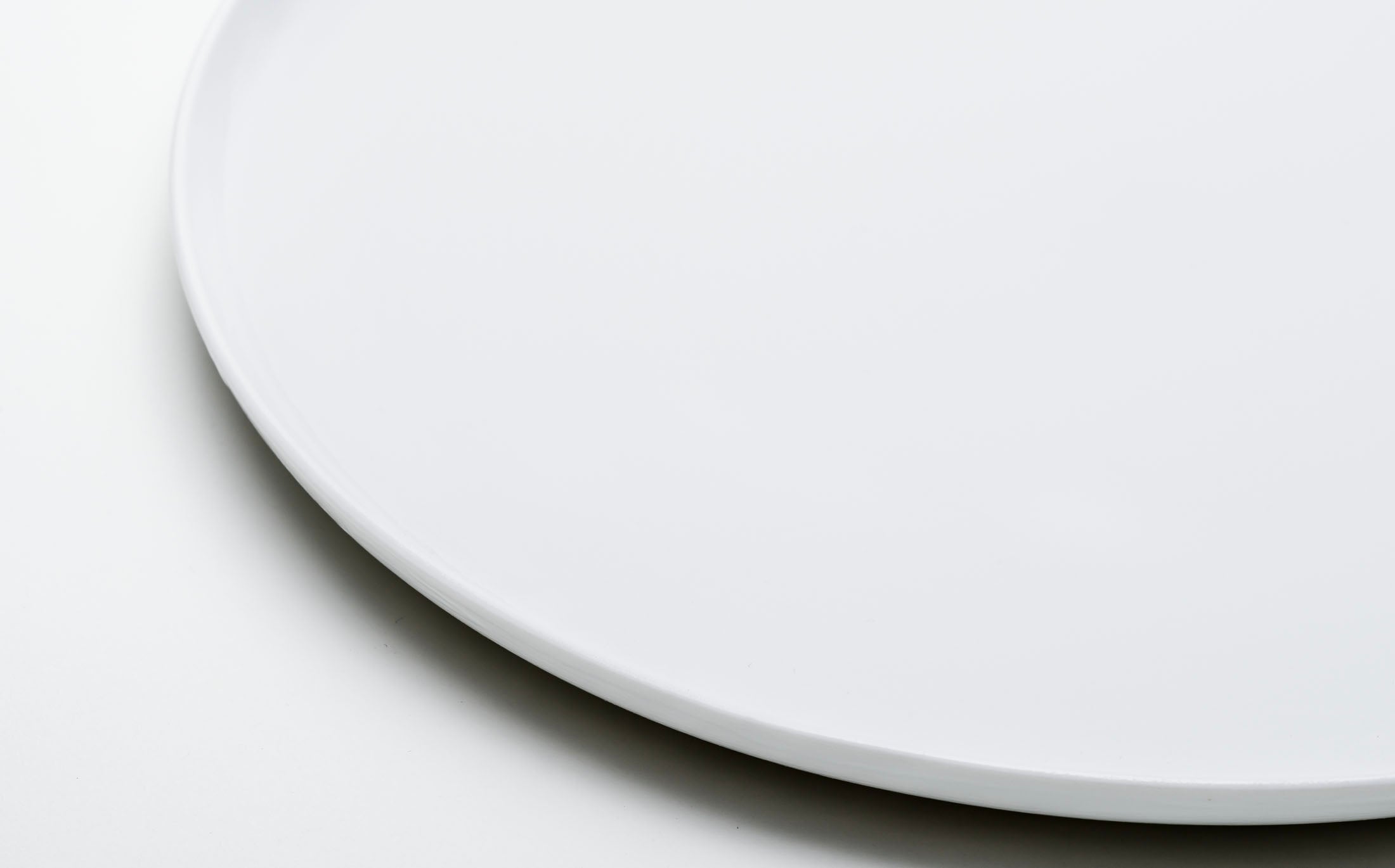 Yamabuki - Porcelain White - Round Plate