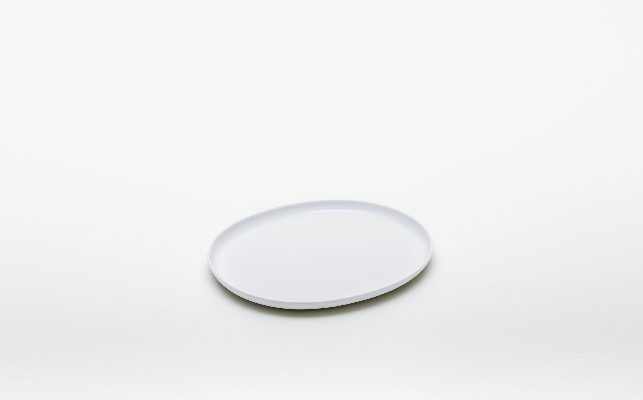 Yamabuki - Porcelain White - Oval Plate