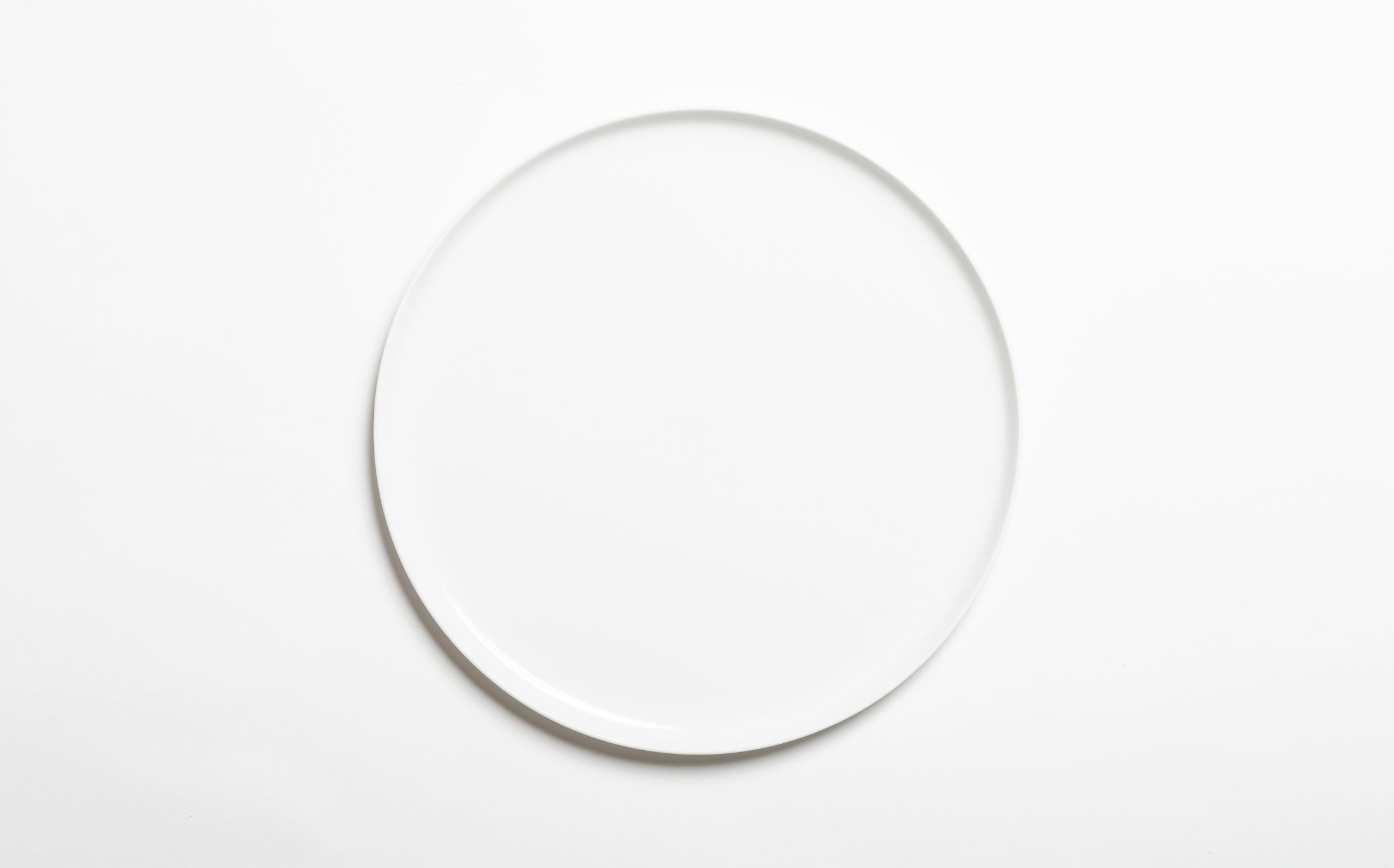 Yamabuki - Porcelain White - Round Plate