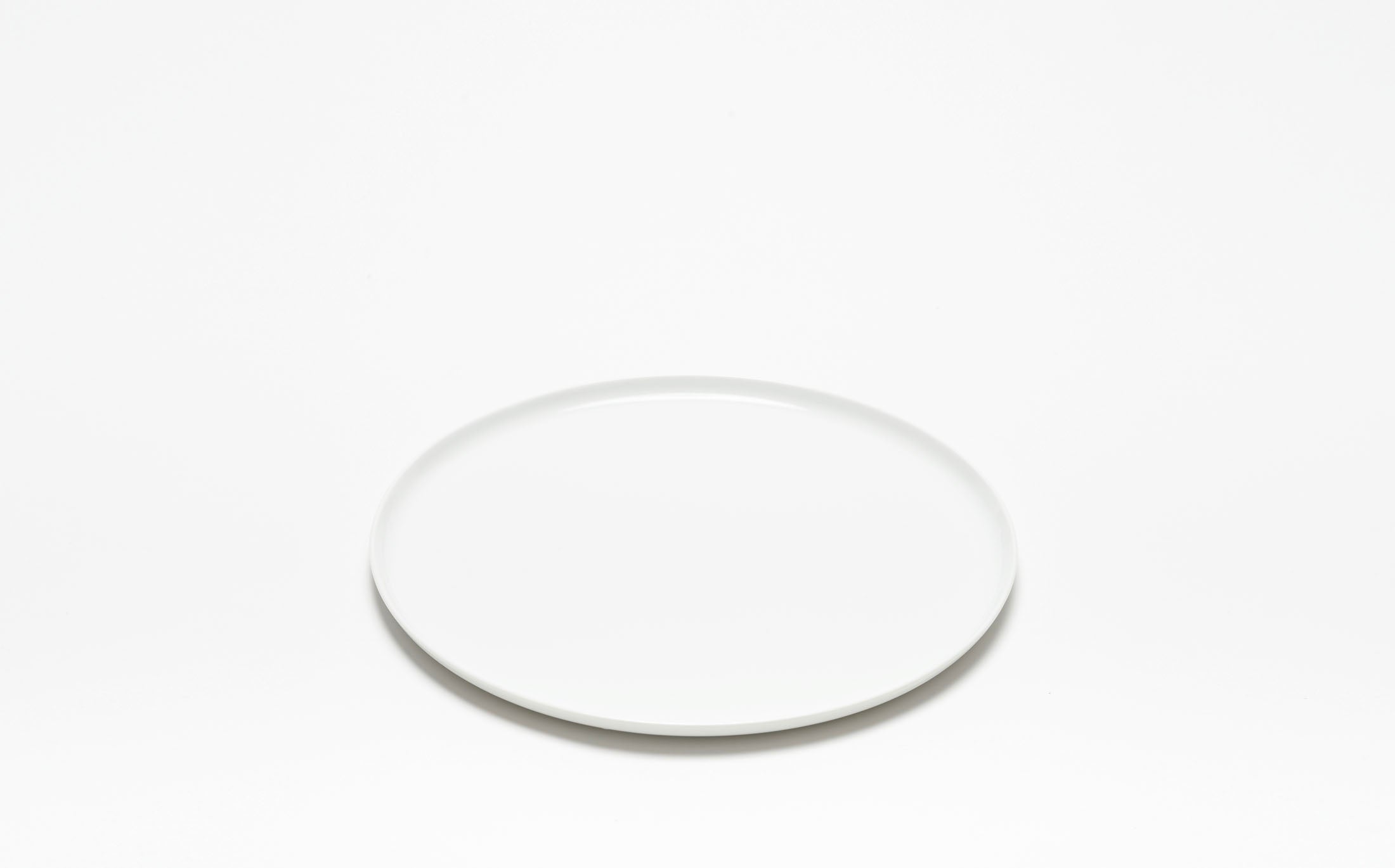 Yamabuki - Porcelain White - Round Plate