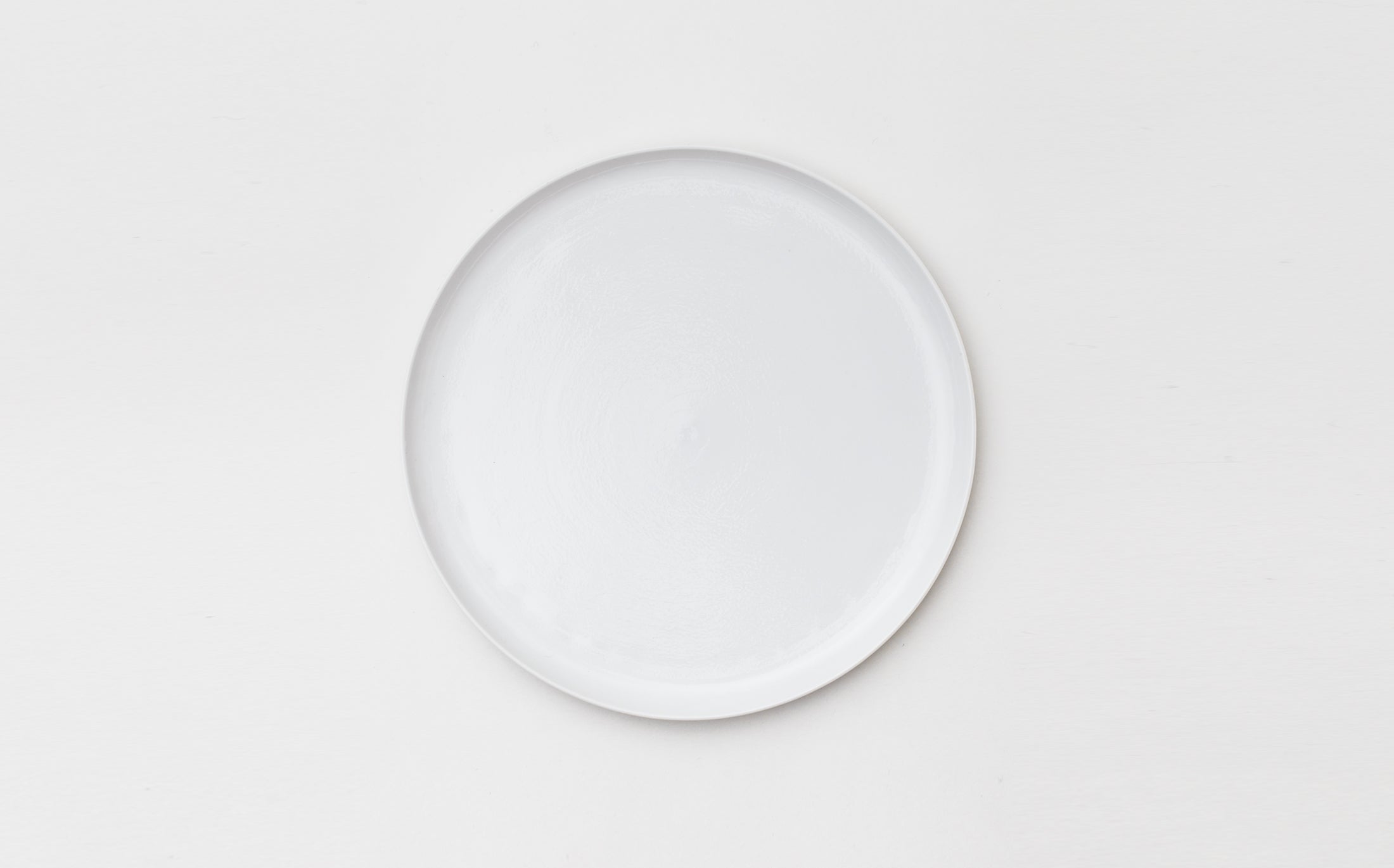 Yamabuki - Porcelain White - Round Plate
