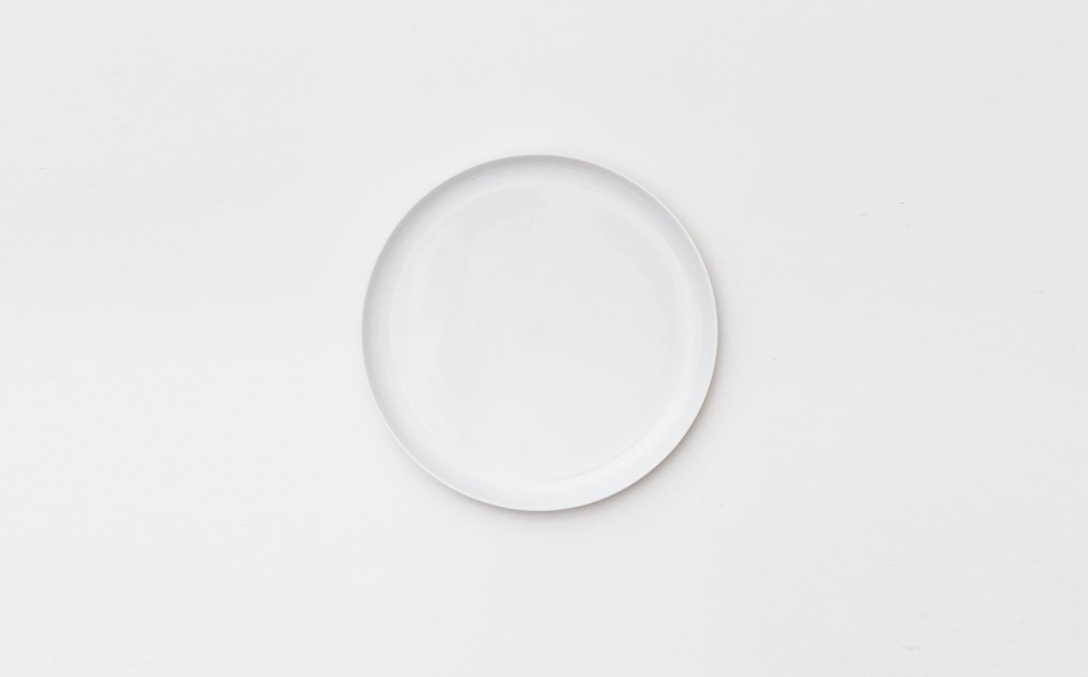 Yamabuki - Porcelain White - Round Plate