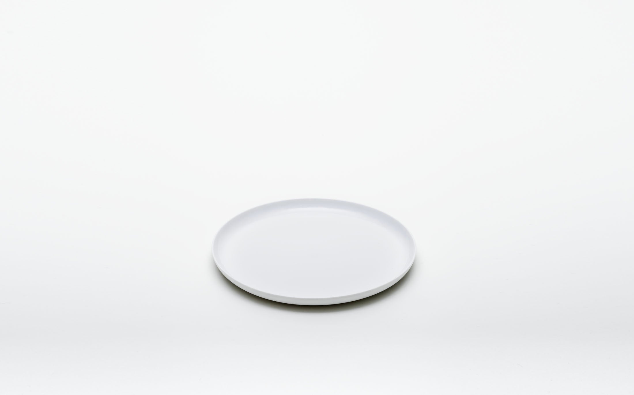 Yamabuki - Porcelain White - Round Plate