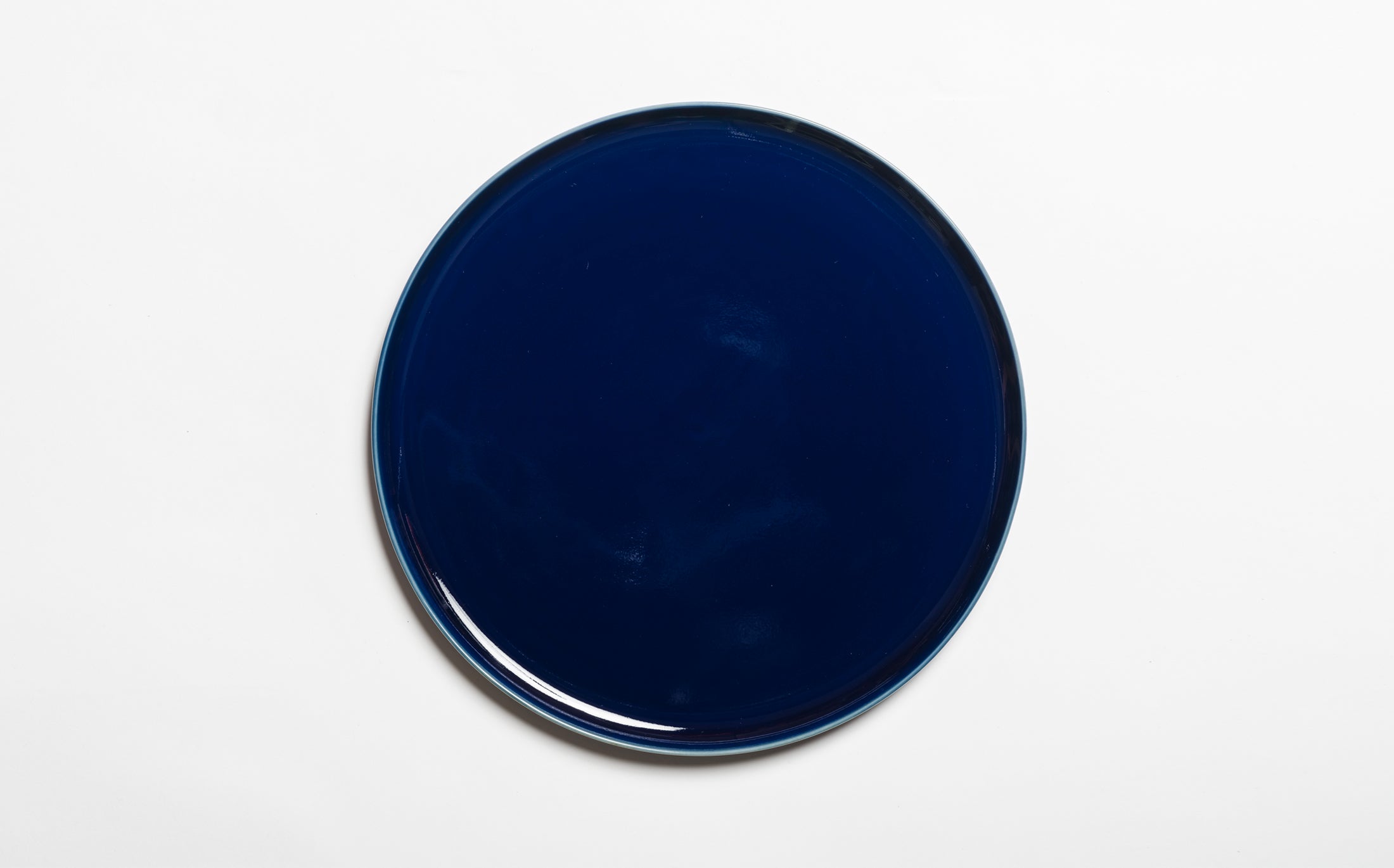 Yamabuki - Porcelain Cobalt - Round Plate