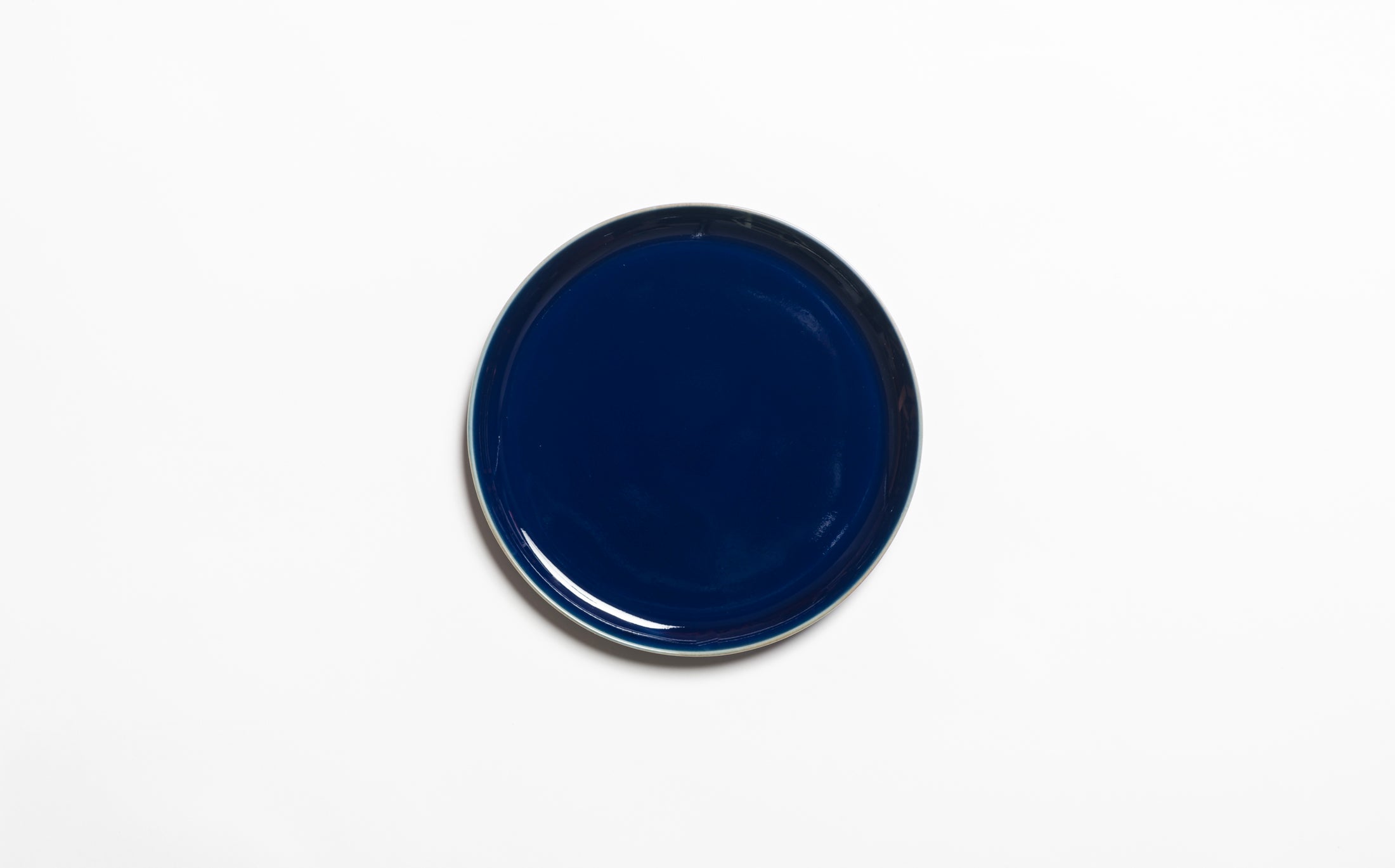 Yamabuki - Porcelain Cobalt - Round Plate
