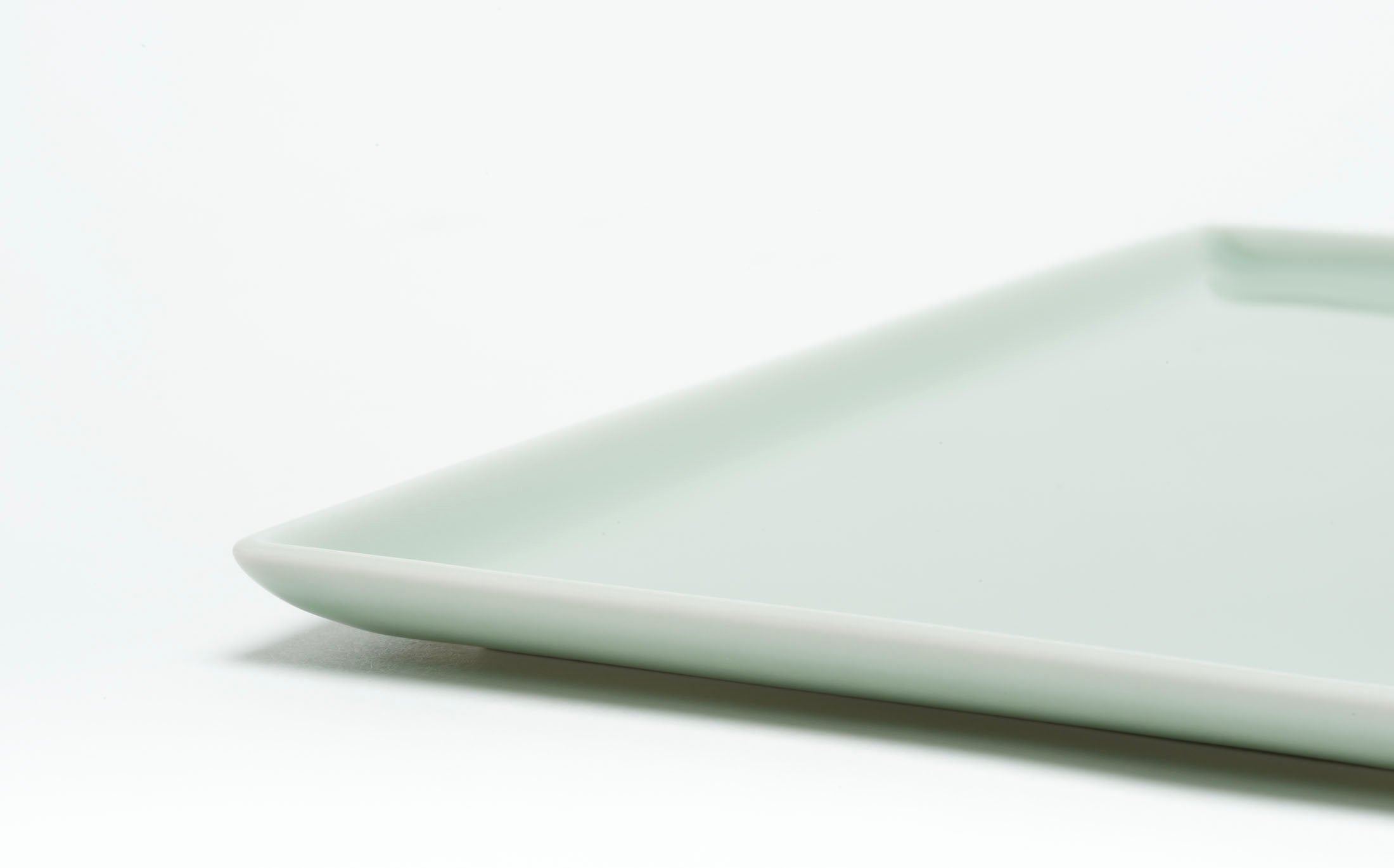 Yamabuki - Porcelain Celadon - Rectangle Plate
