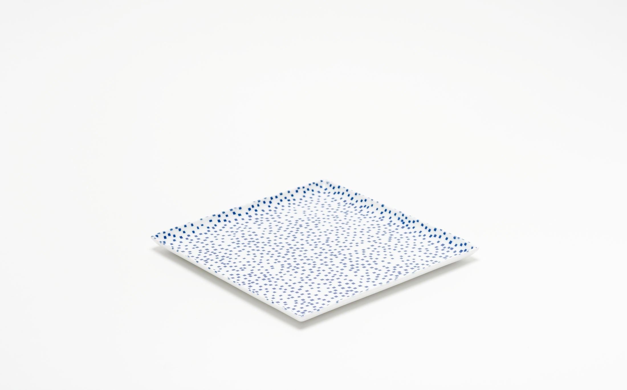 Yamabuki - Porcelain Square Blue - Square Plate