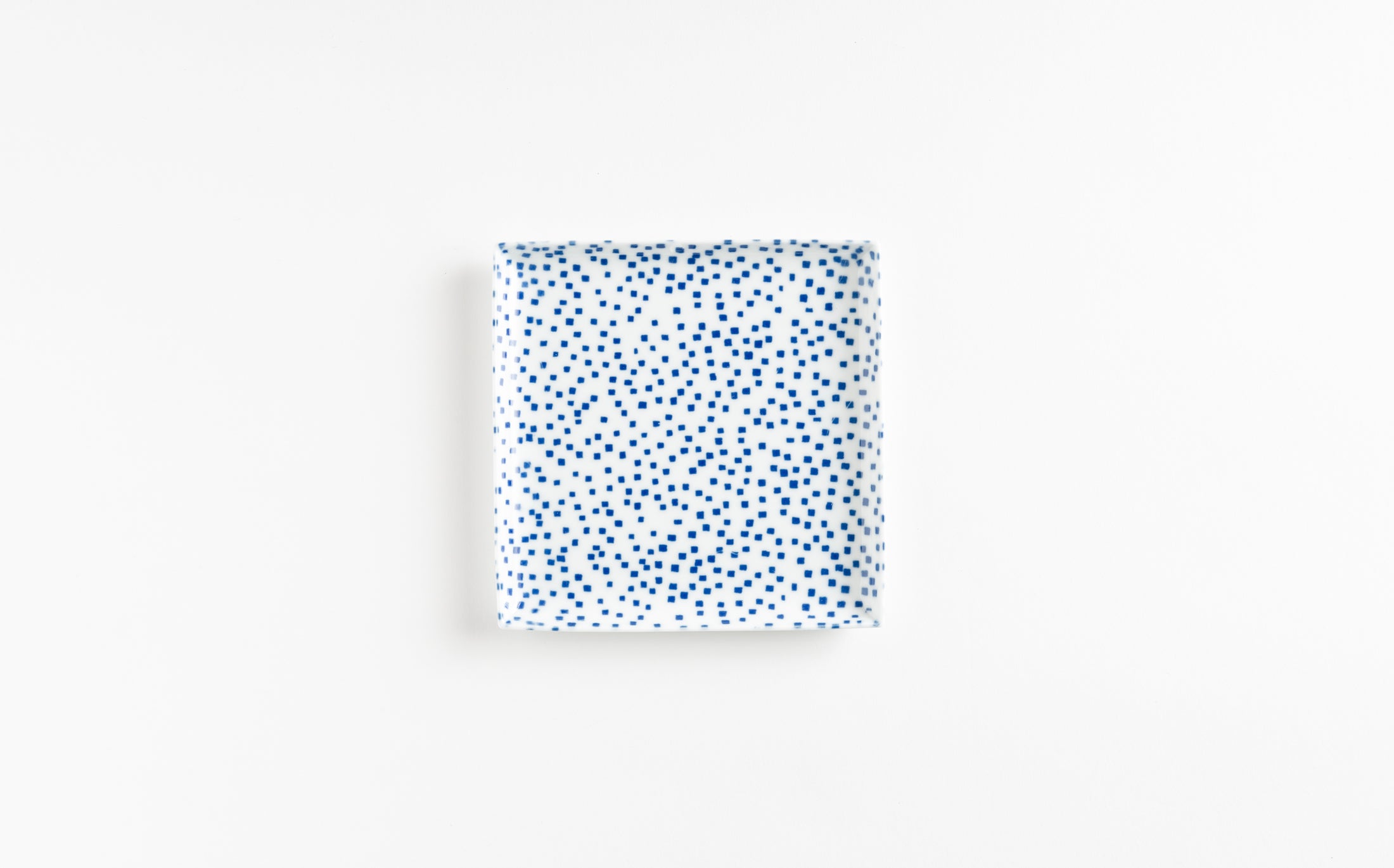Yamabuki - Porcelain Square Blue - Square Plate