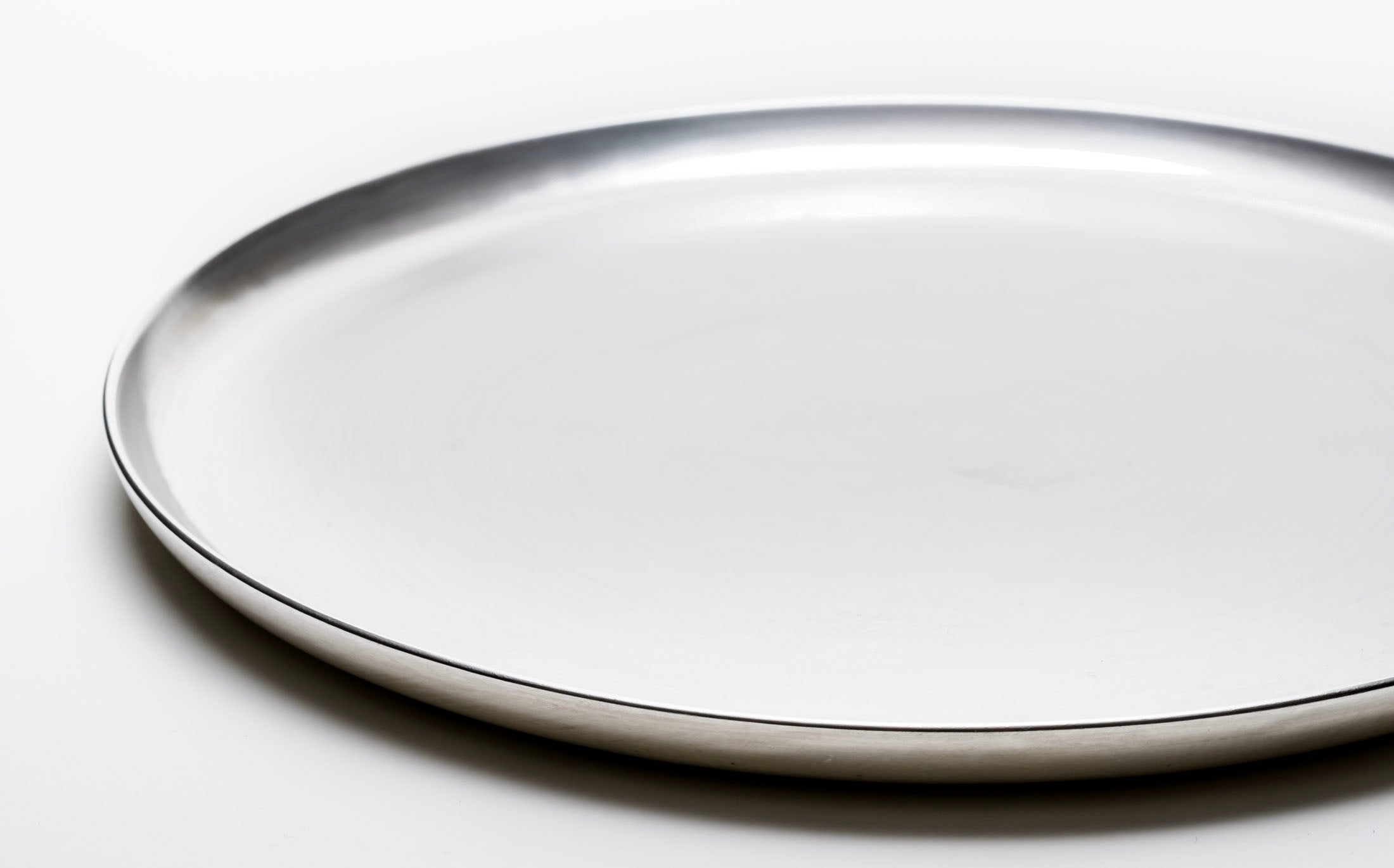 Yamabuki - Silvered Porcelain - Oval Plate