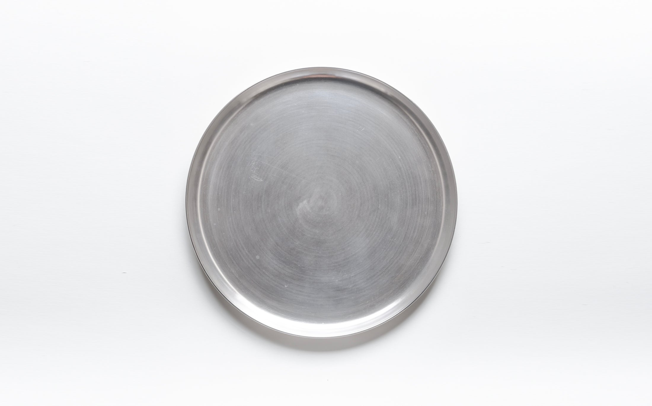 Yamabuki - Silvered Porcelain - Round Plate